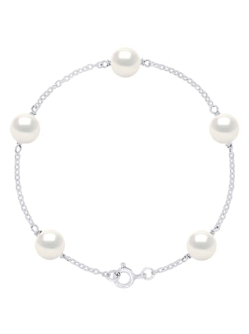 ATELIERS SAINT GERMAIN Srebrna bransoletka z perłami Tahiti