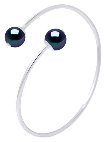 ATELIERS SAINT GERMAIN Silber-Armreif mit Tahitizuchtperlen