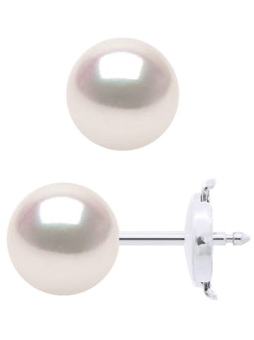 ATELIERS SAINT GERMAIN Złote kolczyki-wkrętki z perłami