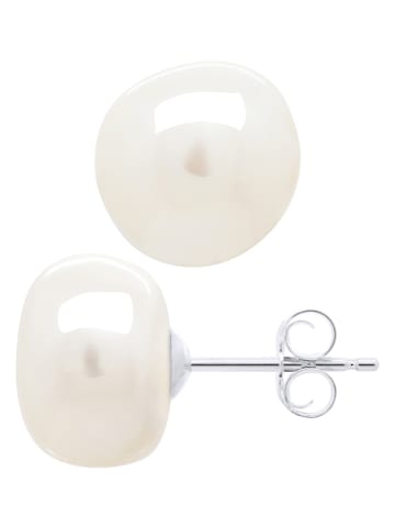 ATELIERS SAINT GERMAIN Zilveren oorstekers met zoetwaterkweekparels