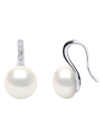 ATELIERS SAINT GERMAIN Zilveren oorhangers met edelstenen en zoetwaterkweekparels