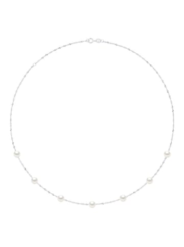 ATELIERS SAINT GERMAIN Weißgold-Halskette mit Süßwasserzuchtperlen - (L)42 cm