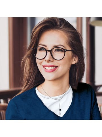 ATELIERS SAINT GERMAIN Srebrny naszyjnik z perłami - dł. 42 cm