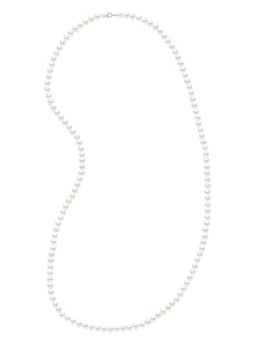 ATELIERS SAINT GERMAIN Naszyjnik perłowy w kolorze białym - dł. 75 cm