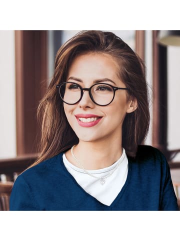 ATELIERS SAINT GERMAIN Naszyjnik perłowy z cyrkoniami - dł. 45 cm