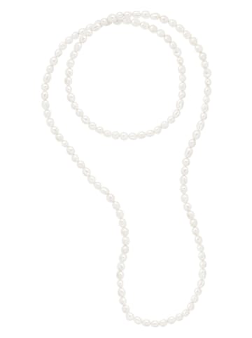 ATELIERS SAINT GERMAIN Naszyjnik perłowy w kolorze białym - dł. 120 cm
