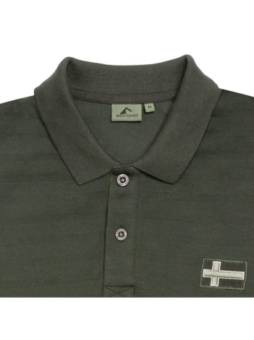 Westfjord Koszulka polo "Skogar" w kolorze khaki