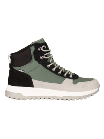 Westfjord Leren winterboots "Eldfjall" grijs/groen