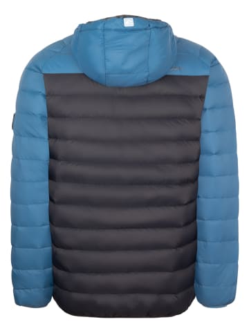 Westfjord Kurtka puchowa "Snaefell" w kolorze czarno-błękitno-niebieskim