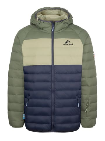 Westfjord Donsjas "Snaefell" groen/donkerblauw