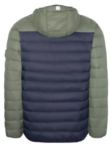 Westfjord Daunenjacke "Snaefell" in Grün/ Dunkelblau