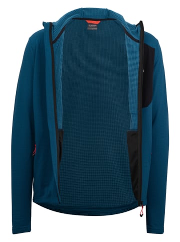 Westfjord Fleece vest "Thingvellir" donkerblauw