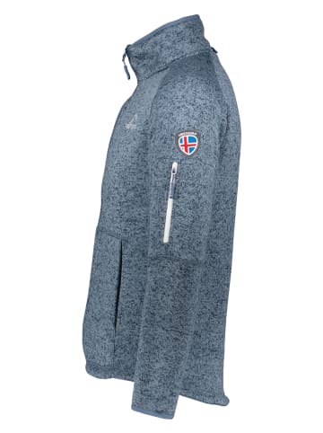 Westfjord Fleecejacke "Katla" in Blau