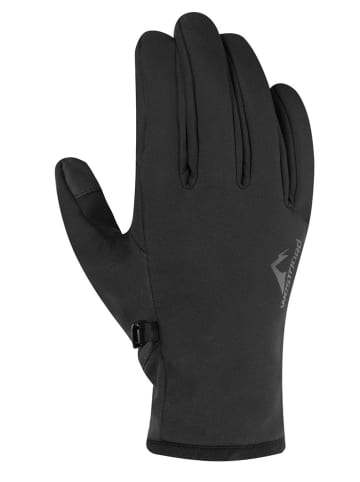 Westfjord Softshellfingerhandschuhe "Hekla" in Schwarz