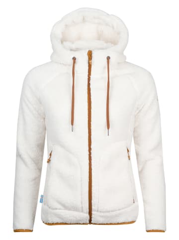 Westfjord Fleece vest "Glymur" wit