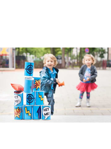 BS Toys Gra w rzucanie do puszek - 3+