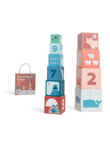 BS Toys Wieża do układania - 18 m+