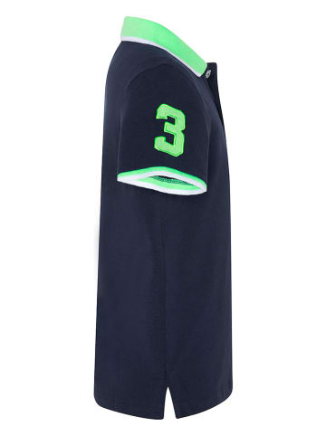 Polo Sylt Poloshirt donkerblauw/groen