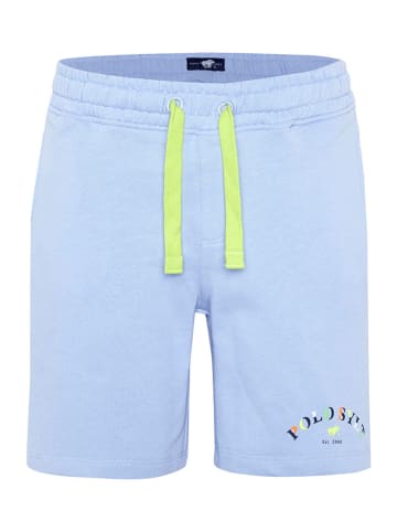 Polo Sylt Sweatshort lichtblauw