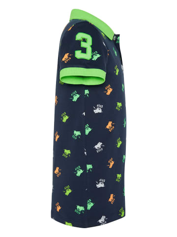 Polo Sylt Poloshirt donkerblauw/meerkleurig