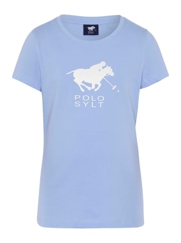 Polo Sylt Shirt in Hellblau
