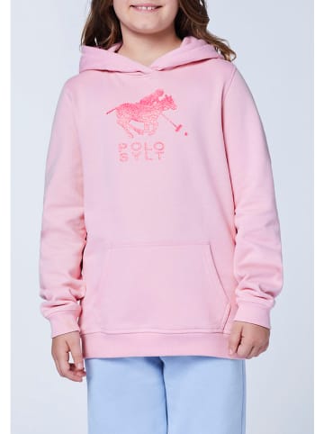 Polo Sylt Hoodie in Rosa