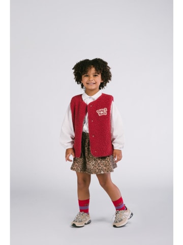 The New Chapter Teddyweste "Rox" in Rot