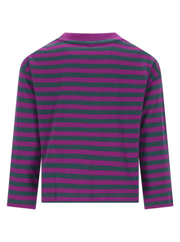 The New Chapter Koszulka "Lou" w kolorze fioletowo-zielonym