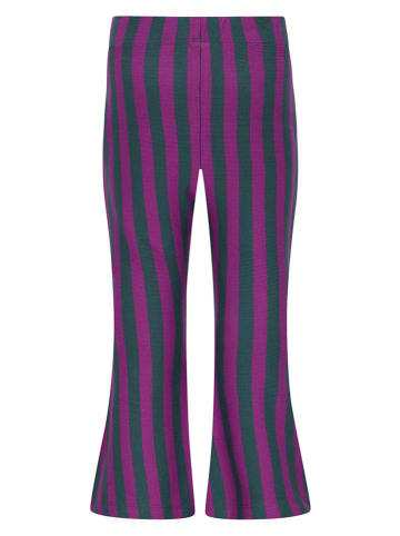 The New Chapter Legginsy "Nena" w kolorze zielono-fioletowym