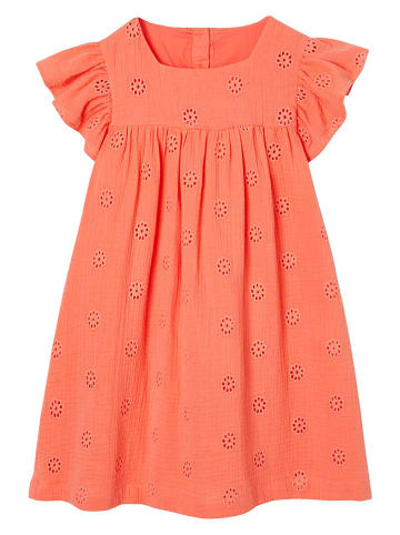 vertbaudet Sukienka "Mathilda" w kolorze pomarańczowym