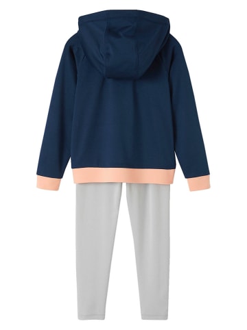 vertbaudet 2-częściowy zestaw w kolorze granatowo-szarym