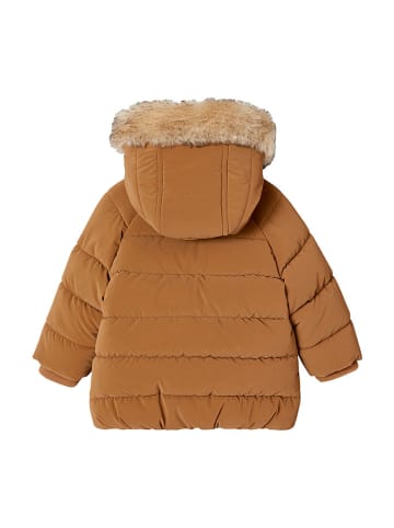 vertbaudet Winterjas lichtbruin