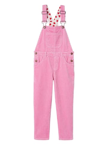 vertbaudet Cord-Latzhose in Rosa