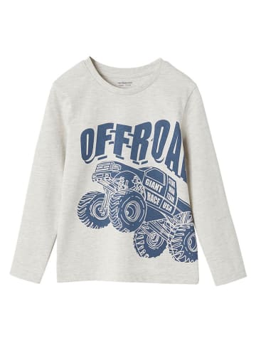 vertbaudet Koszulka w kolorze kremowo-niebieskim