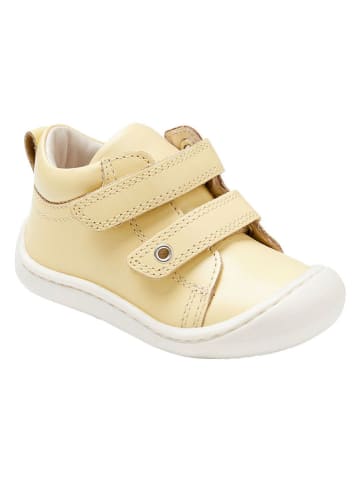 vertbaudet Leren sneakers geel