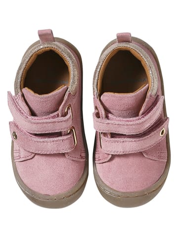 vertbaudet Leder-Boots in Rosa