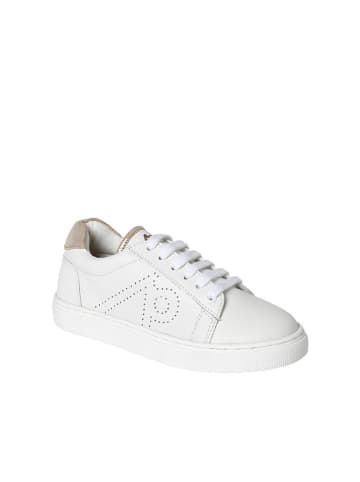 vertbaudet Leren sneakers wit