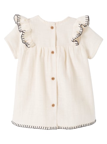 vertbaudet Kleid in Creme