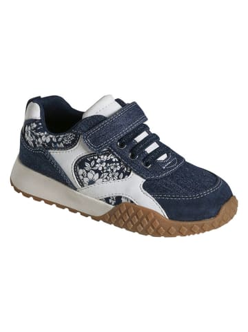 vertbaudet Sneakers donkerblauw/wit
