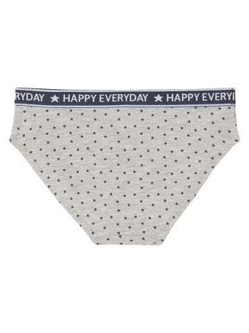 vertbaudet Majtki (5 par) w kolorze szaro-białym