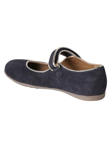 vertbaudet Leder-Ballerinas in Schwarz