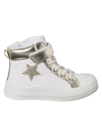 vertbaudet Sneakers ''Neptune'' in Gold/ Weiß