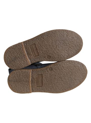 vertbaudet Leren chelseaboots blauw