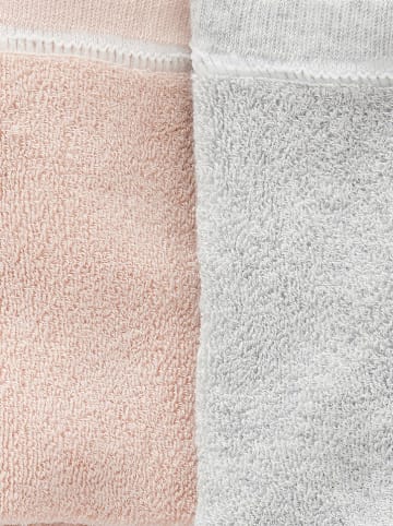 vertbaudet 2er-Set: Kniestrümpfe in Rosa/ Grau