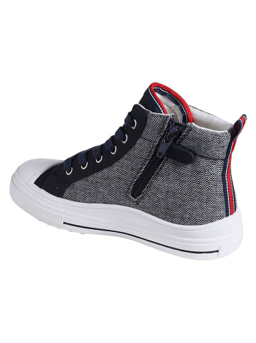vertbaudet Sneakers donkerblauw/grijs