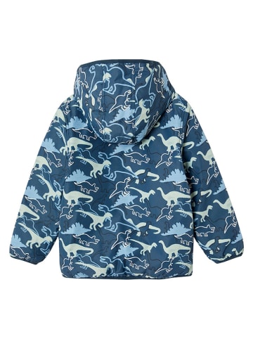 vertbaudet Kurtka przejściowa w kolorze niebiesko-zielonym