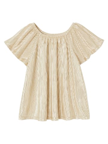 vertbaudet Shirt goudkleurig