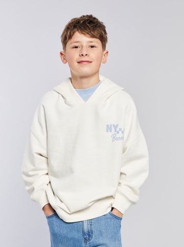 vertbaudet Hoodie crème/lichtblauw