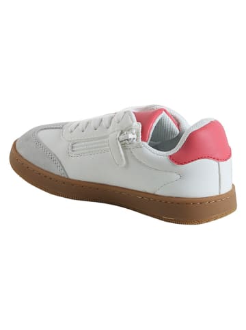vertbaudet Sneakers ''Cindy'' in Weiß/ Pink