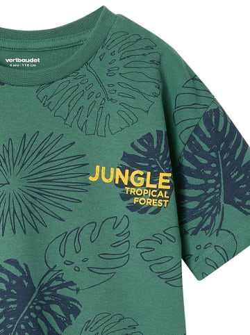 vertbaudet Koszulka w kolorze zielonym